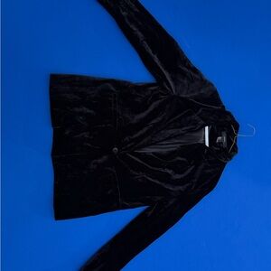 Forever 21 Shiny Black Jacket